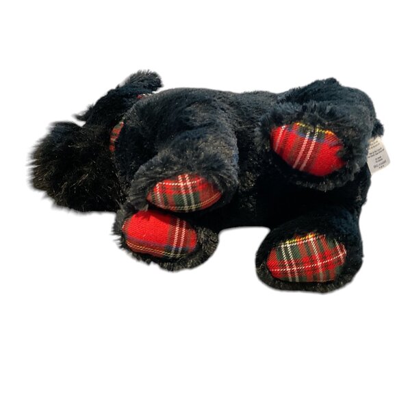 COPY - PIER 1 IMPORTS Plush Scottie Dog with Tartan Plaid Scarf and Paws 10" - Picture 5 of 7